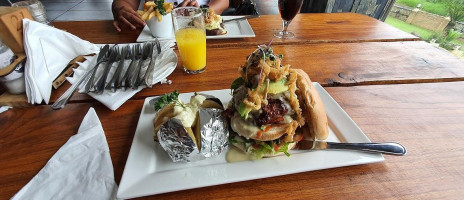The Lazy Moose Lodge food
