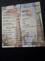 Shanna's Portuguese menu