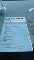 Die Gaaitjie menu