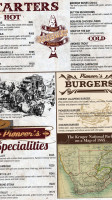 Pioneer's Butchers And Grill menu