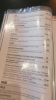 Stretta Cafe menu
