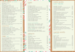 Café El Dorado menu