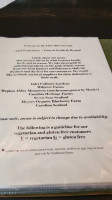 Chive Blossom menu