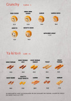 Sushiwan menu