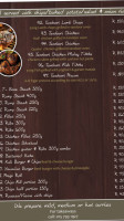 Kalimambo Pub Indian And Grill menu