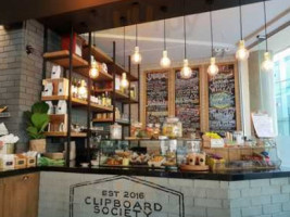 Clipboard Society Cafe food