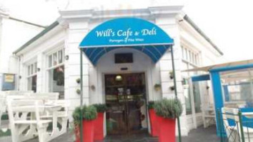 Will's Cafe Deli outside