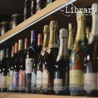 The Library Bistro And Wine food