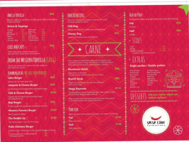 Salsa Libre menu