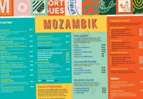 Mozambik Centurion Mall food