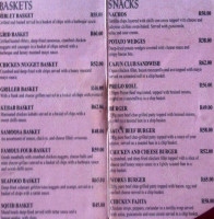 Grid Grill menu