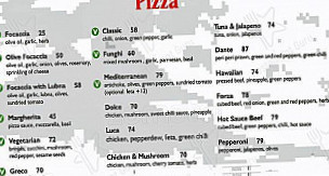 Pizza Vera menu