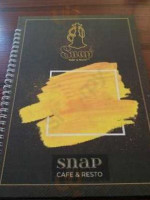 Snap Cafe Resto menu