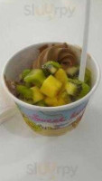 Sweet Kiwi Frozen Yogurt food