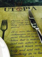 Utopia Restaurant Bar food