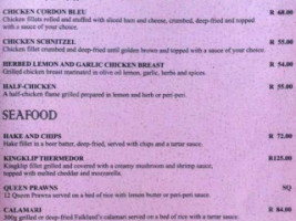 Grid Grill menu