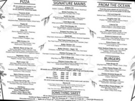 Urban Eatery menu