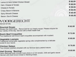 Lemongrass menu