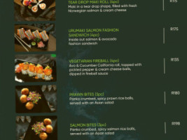 Sirocco menu