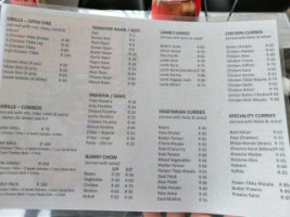 Toti Tikka Amanzimtoti menu