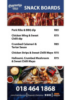 Rhapsody's menu