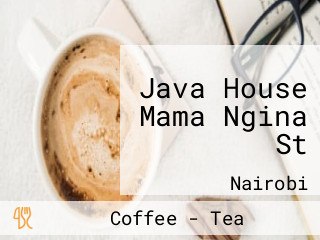 Java House Mama Ngina St