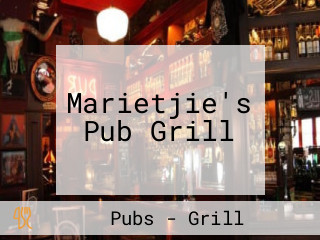Marietjie's Pub Grill