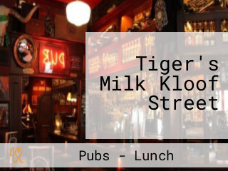 Tiger's Milk Kloof Street