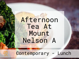 Afternoon Tea At Mount Nelson A Belmond Cape Town