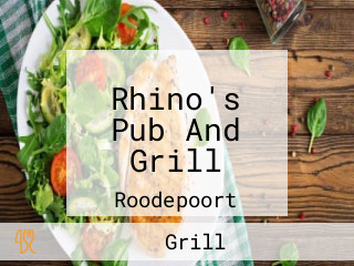 Rhino's Pub And Grill