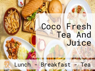 Coco Fresh Tea And Juice