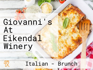 Giovanni's At Eikendal Winery