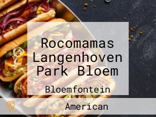 Rocomamas Langenhoven Park Bloem