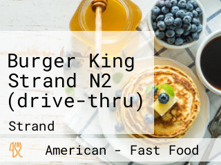 Burger King Strand N2 (drive-thru)