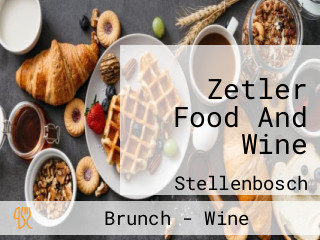 Zetler Food And Wine