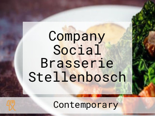 Company Social Brasserie Stellenbosch