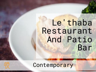 Le'thaba Restaurant And Patio Bar