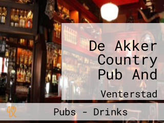De Akker Country Pub And