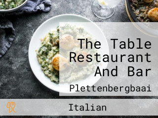 The Table Restaurant And Bar