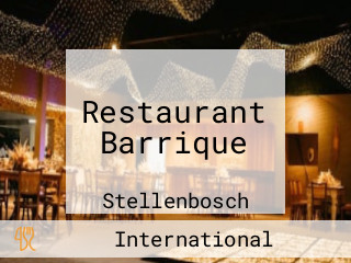 Restaurant Barrique