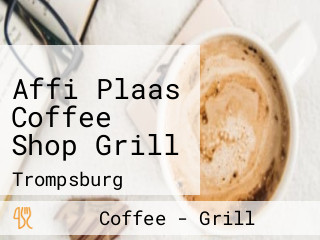 Affi Plaas Coffee Shop Grill
