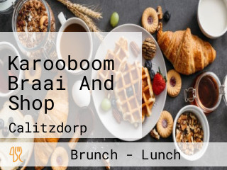 Karooboom Braai And Shop