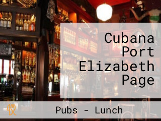 Cubana Port Elizabeth Page