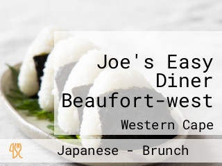 Joe's Easy Diner Beaufort-west