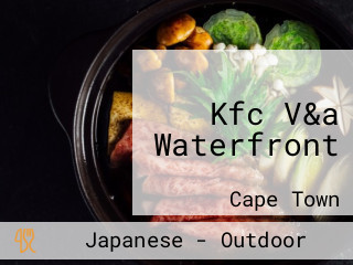 Kfc V&a Waterfront aus Cape Town Speisekarte