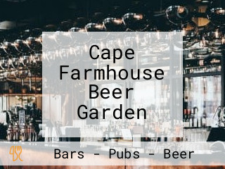 Cape Farmhouse Beer Garden