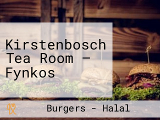 Kirstenbosch Tea Room — Fynkos