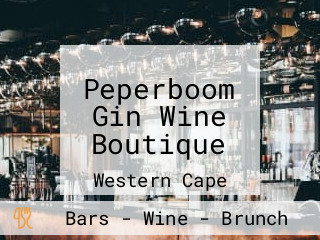 Peperboom Gin Wine Boutique