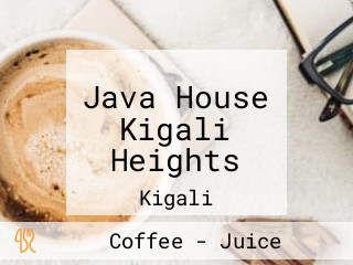 Java House Kigali Heights