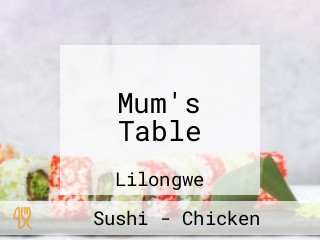 Mum's Table